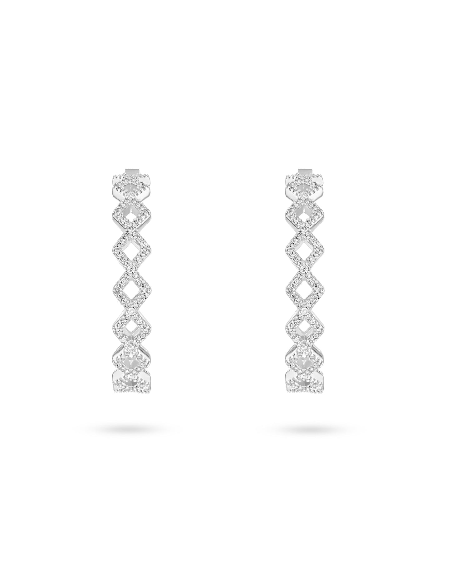 EverBond Silver Jeweled - 30MM - KAREN WAZEN