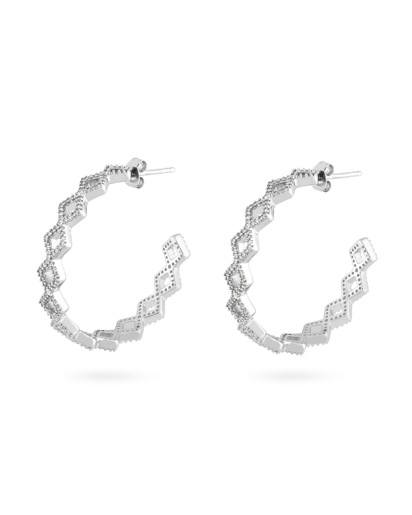 EverBond Silver Jeweled - 30MM - KAREN WAZEN