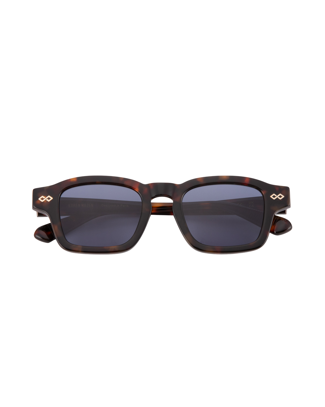 Aron - Blue on Tortoise Sunglasses