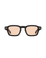 Aron - Orange on Black Sunglasses