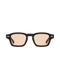 Aron - Orange on Black Sunglasses