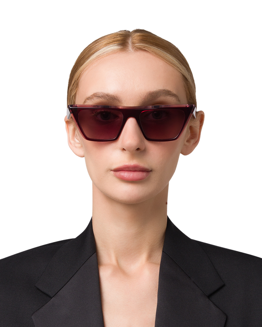 Aura - Cherry Red Sunglasses