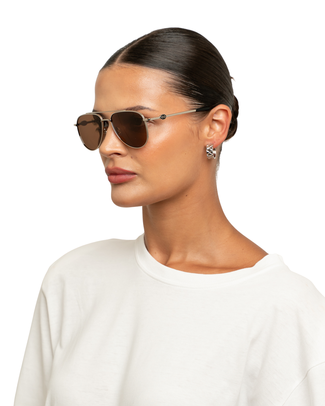 Aya - Brown Sunglasses