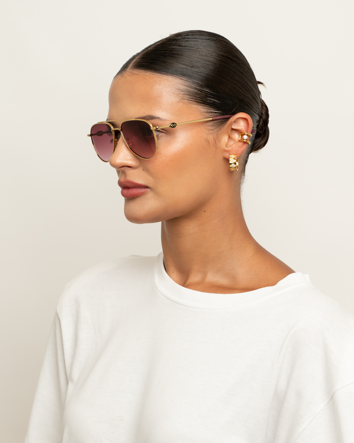 Aya - Pink Sunglasses