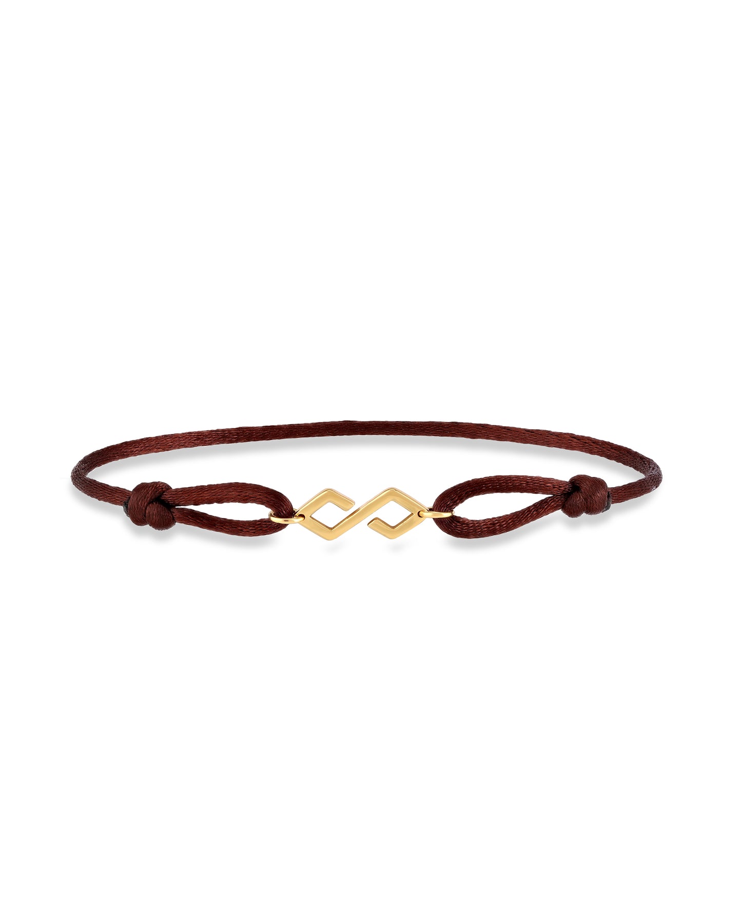 Bond Bracelet Gold - Brown