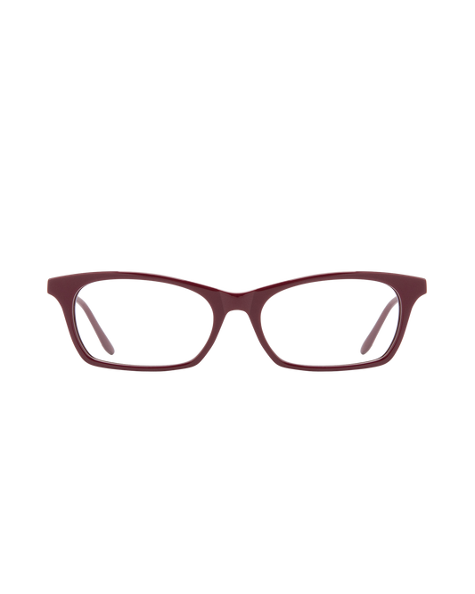 Billie - Burgundy Eyeglasses