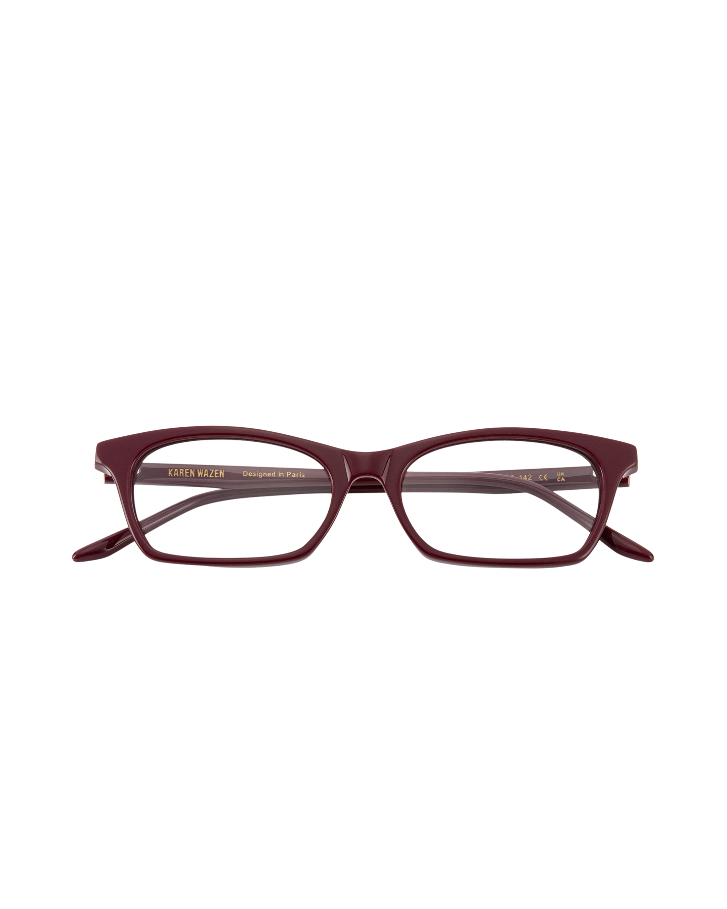 Billie - Burgundy Eyeglasses