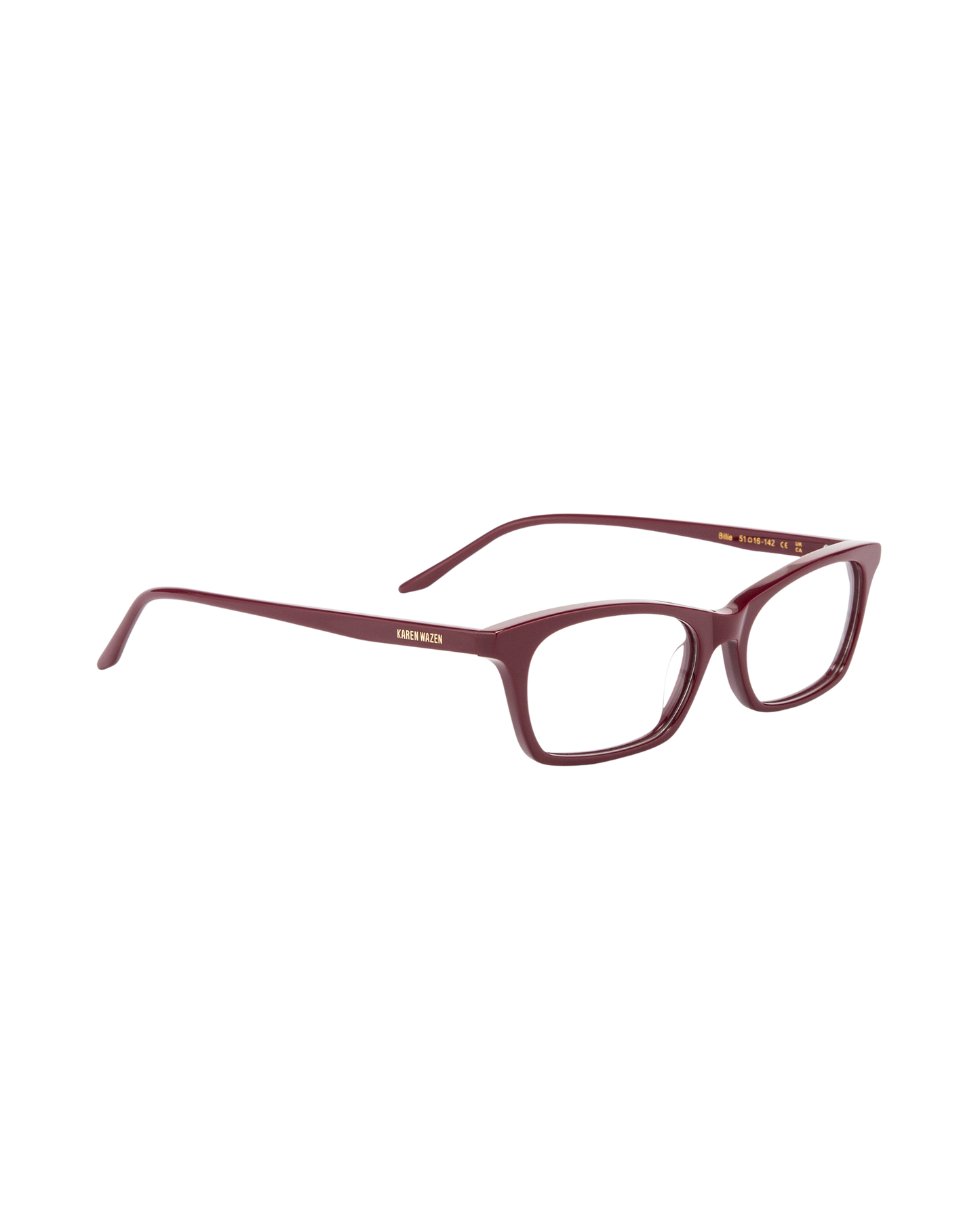 Billie - Burgundy Eyeglasses
