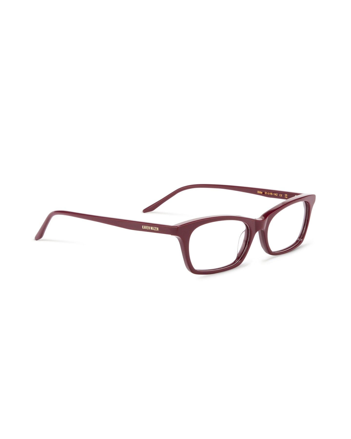 Billie - Burgundy Eyeglasses