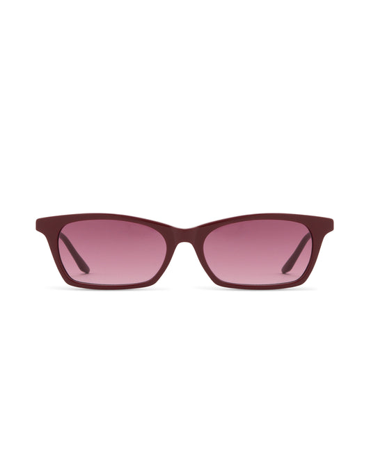Billie - Burgundy Sunglasses