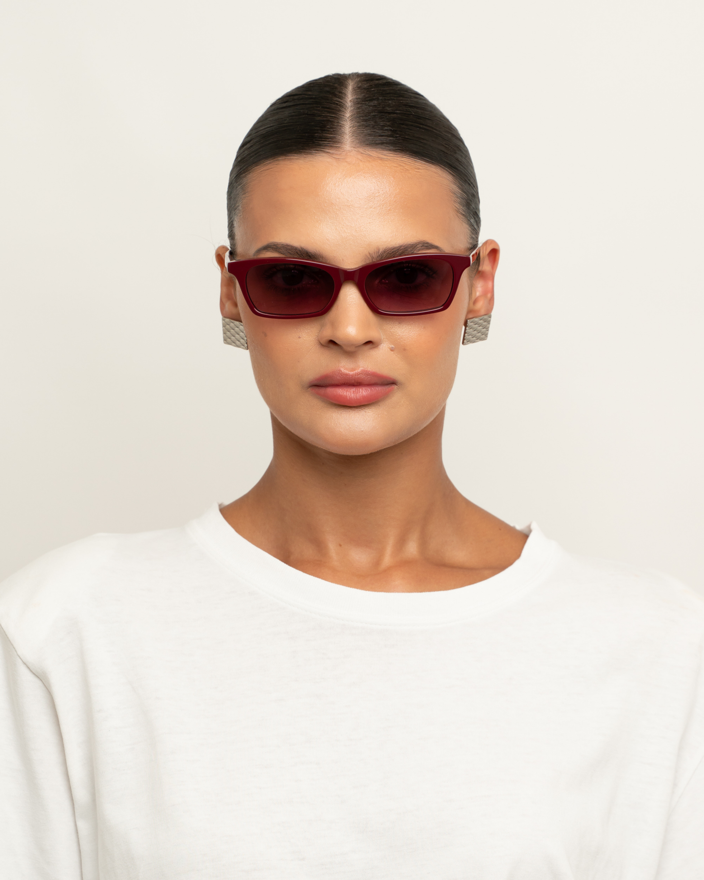 Billie - Burgundy Sunglasses