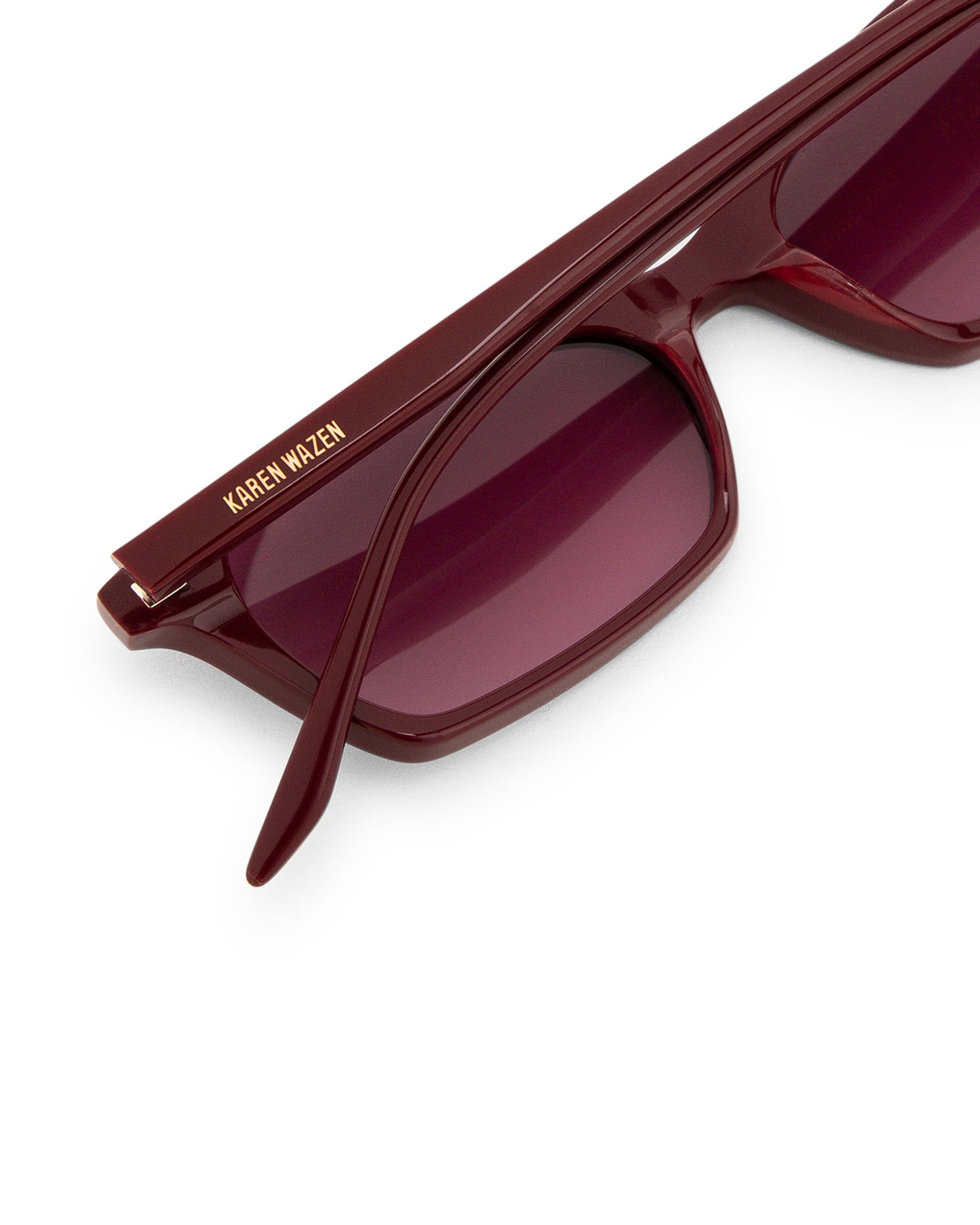 Billie - Burgundy Sunglasses