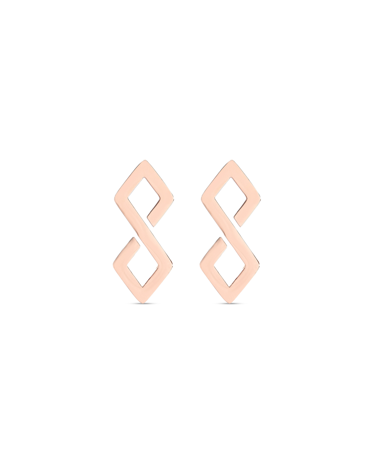Bond - Rose Gold 25MM Earrings - Image 1