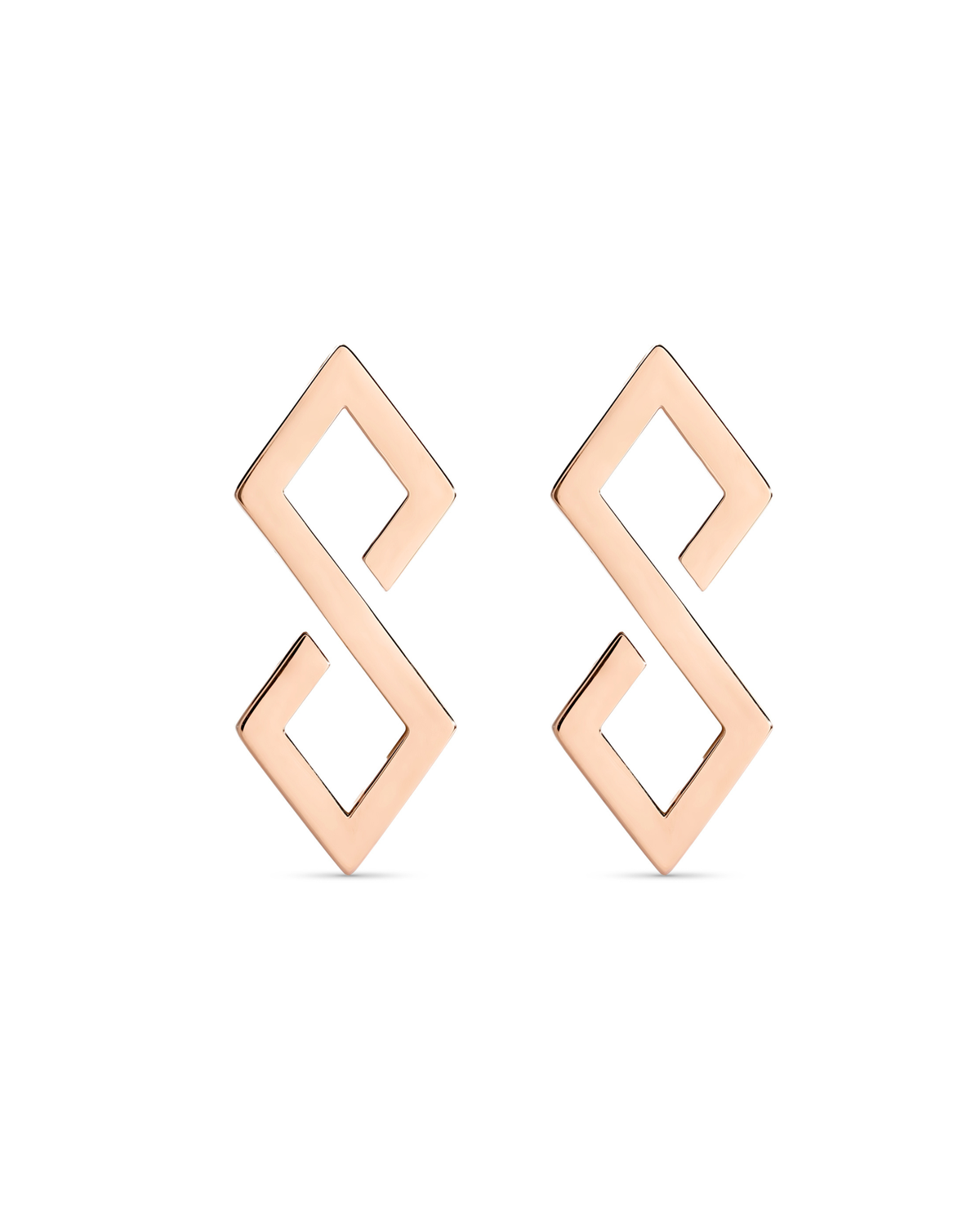 Bond - Rose Gold 40MM Earrings - Image 1