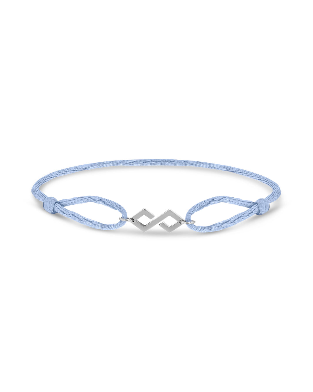 Bond Bracelet Silver - Light Blue