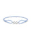 Bond Bracelet Silver - Light Blue