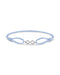 Bond Bracelet Silver - Light Blue