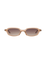 Carolyn - Clear Brown Sunglasses
