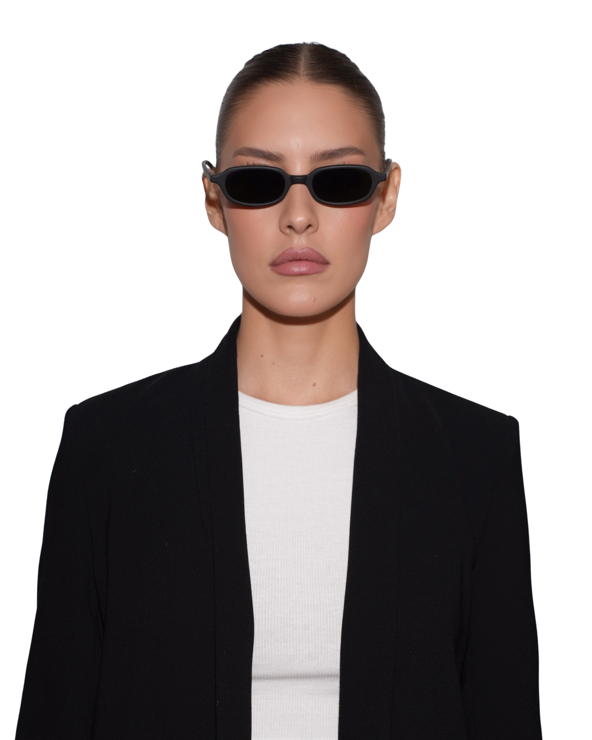 Carolyn - Matte Black Sunglasses - Image 2