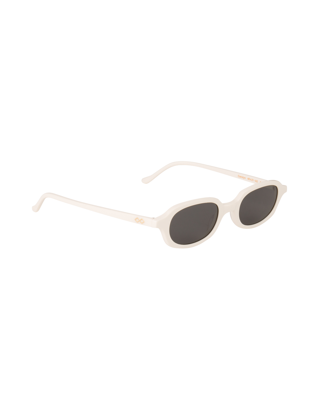 Carolyn - White Sunglasses