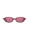 Carolyn - Burgundy Sunglasses