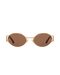 Carrie - Brown Sunglasses