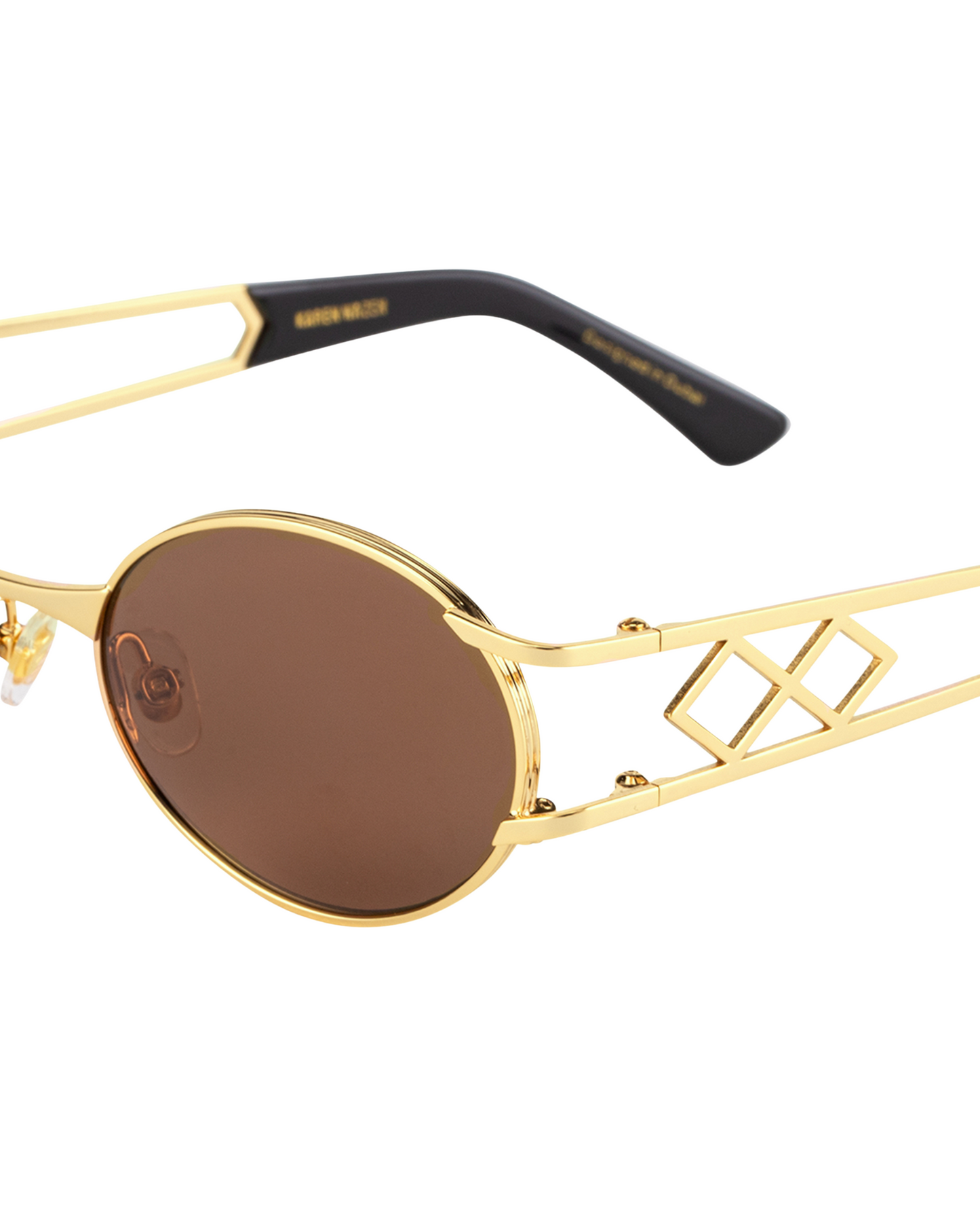 Carrie - Brown - Sunglasses - KAREN WAZEN