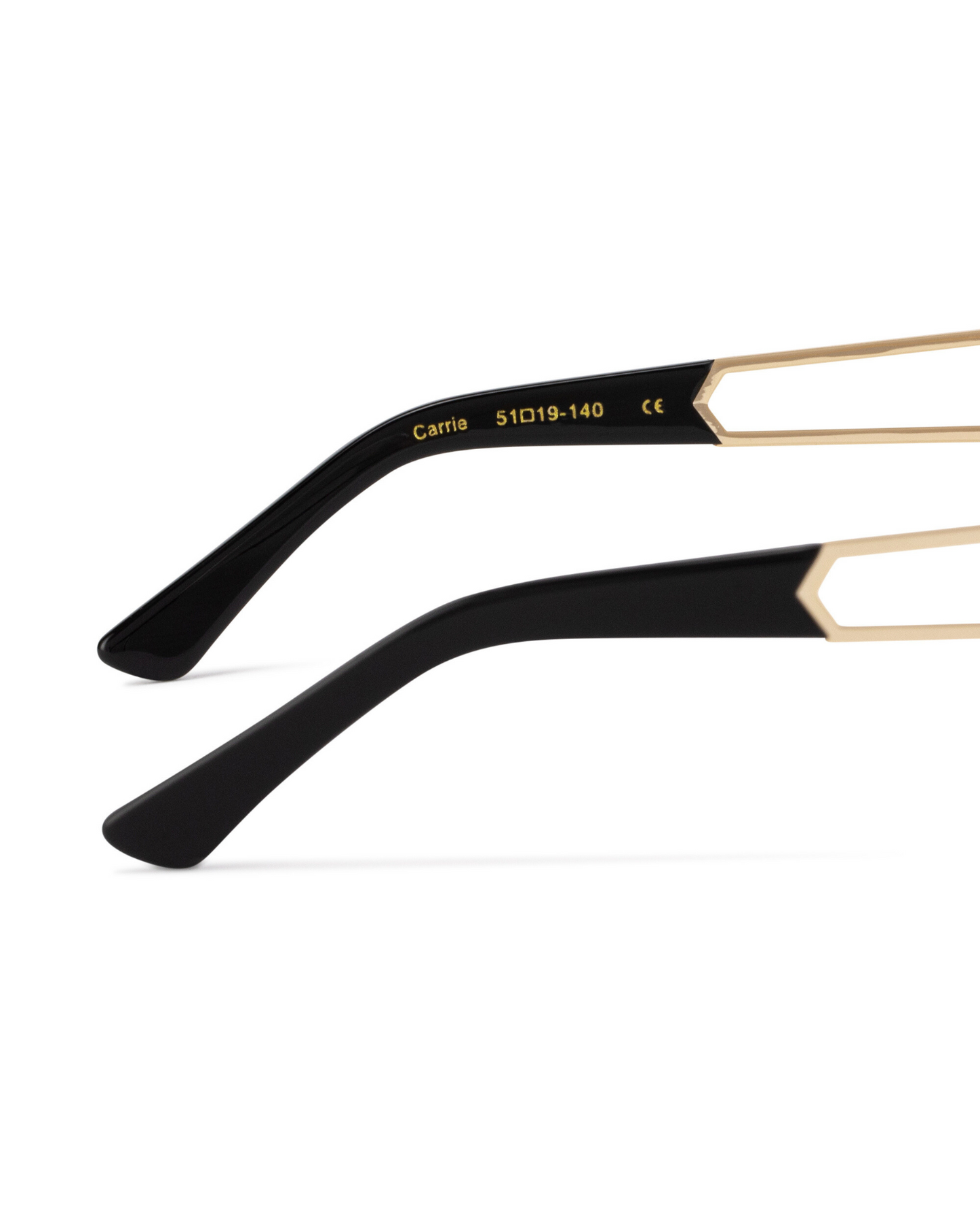 Carrie - Black - Sunglasses - KAREN WAZEN