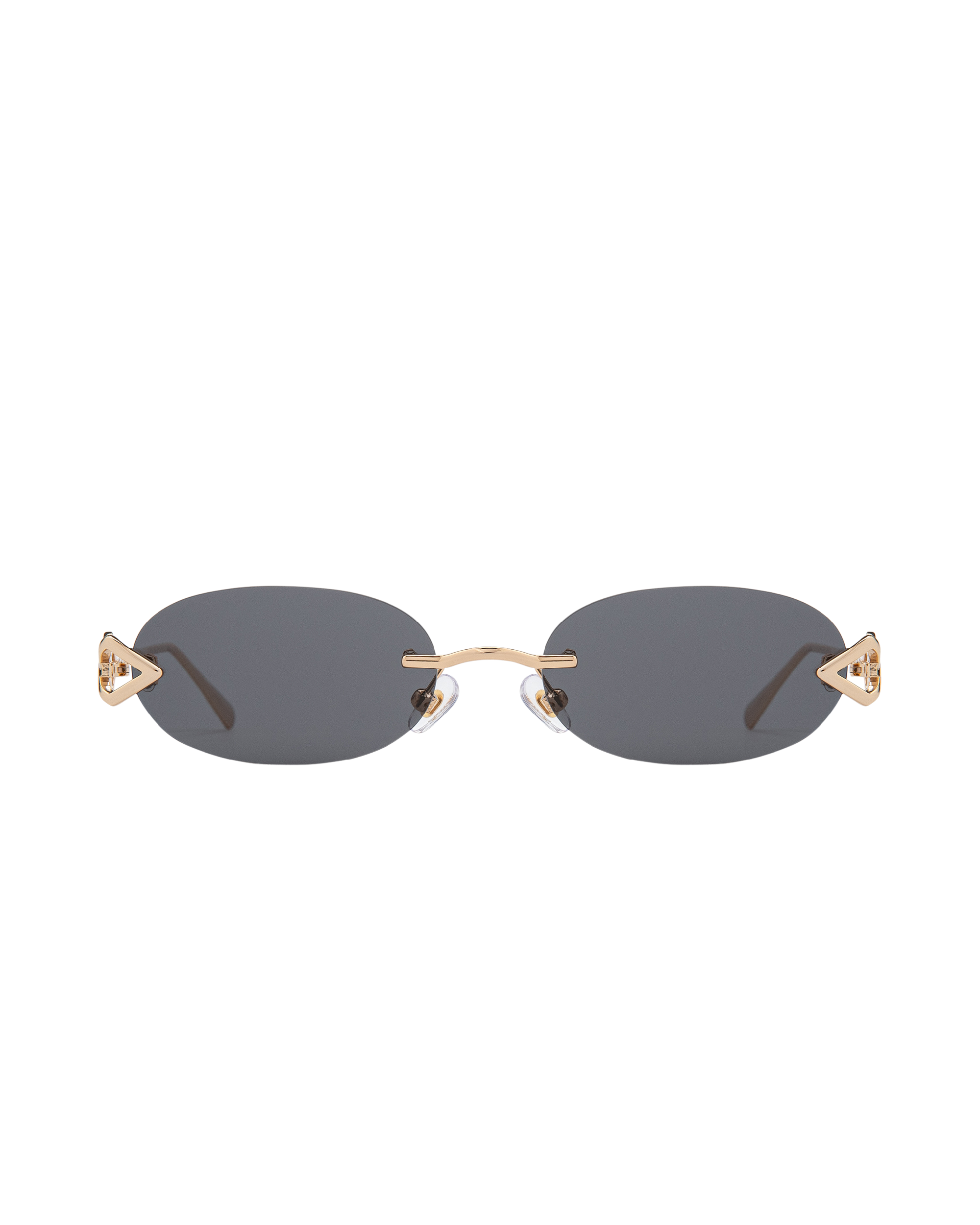 Cleo - Black on Gold Sunglasses