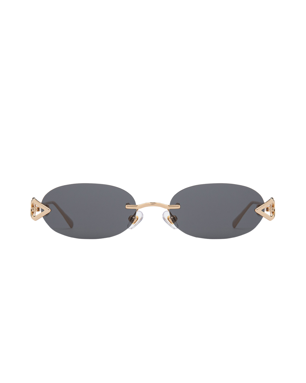 Cleo - Black on Gold Sunglasses