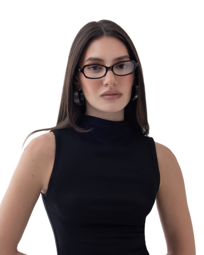 Deema - Black Eyeglasses