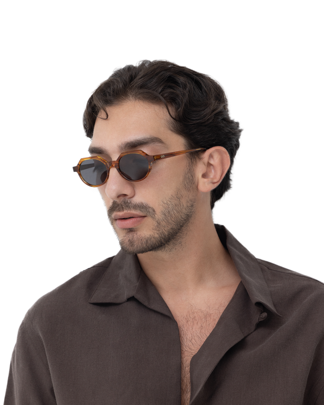 Drew - Amber Tortoise Sunglasses