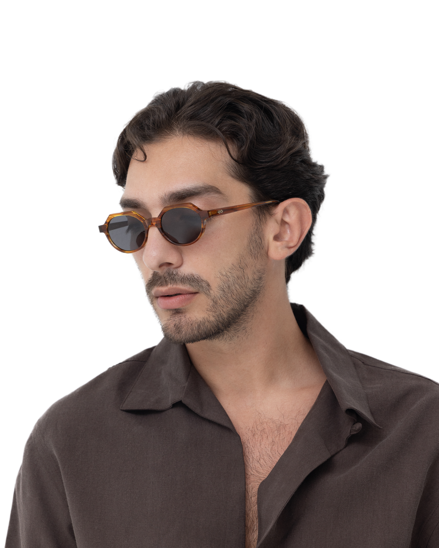 Drew - Amber Tortoise Sunglasses