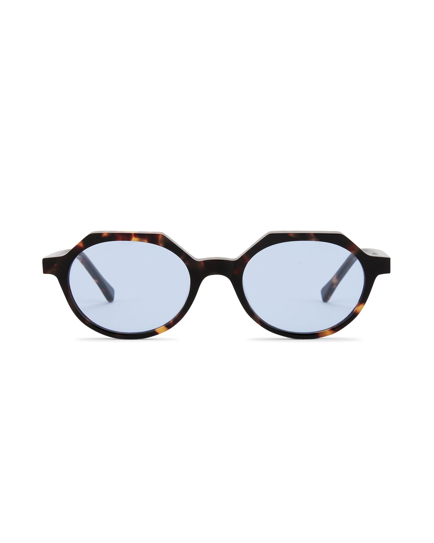 Drew - Blue on Tortoise Sunglasses