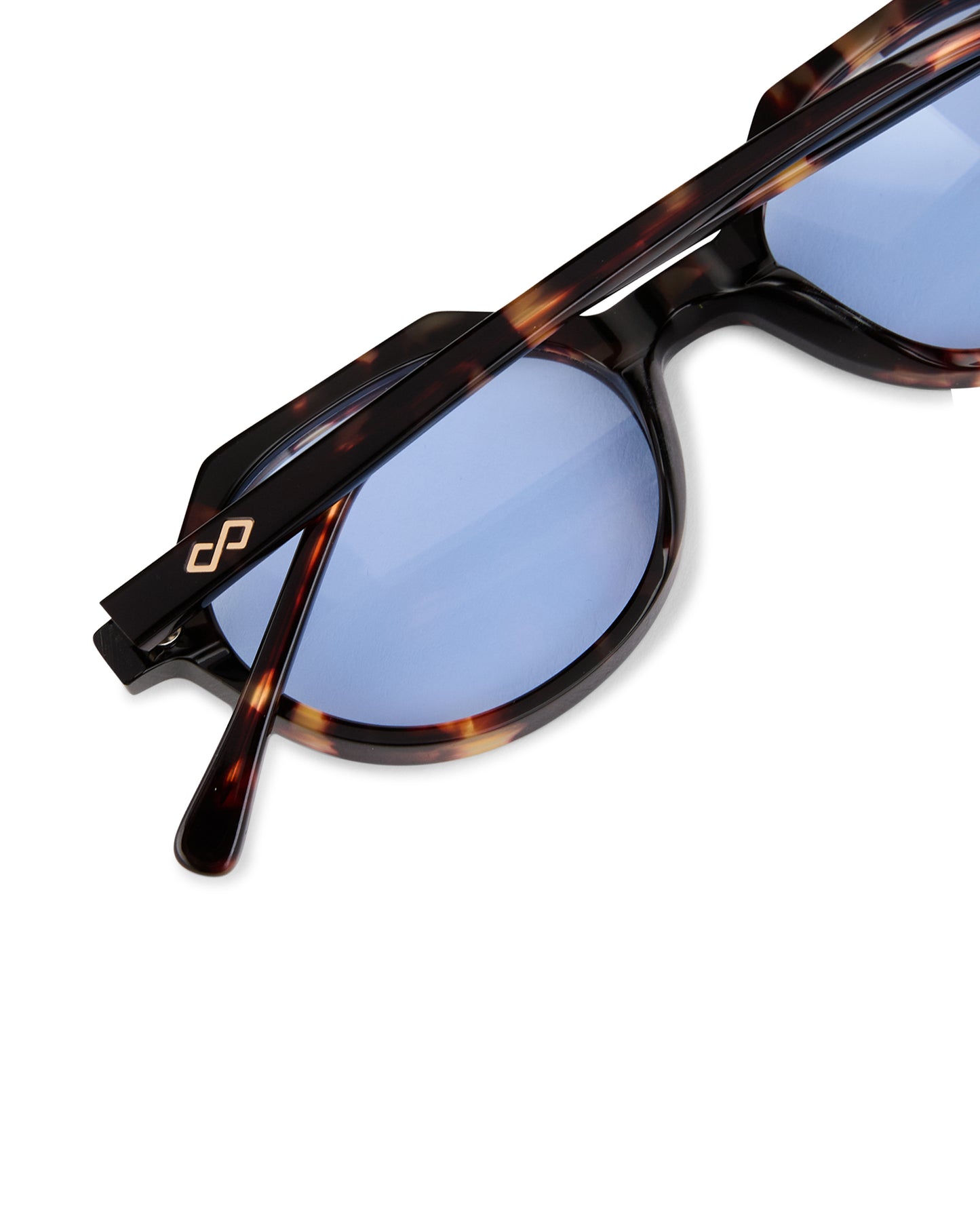 Drew - Blue on Tortoise Sunglasses