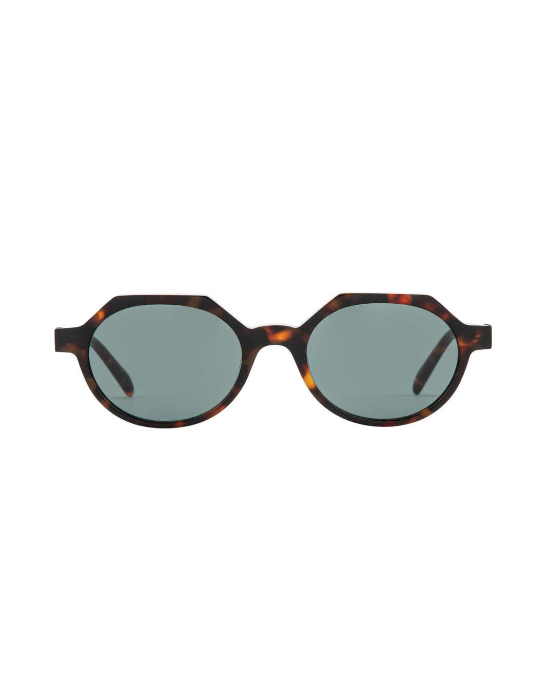 Drew - Green on Tortoise Sunglasses