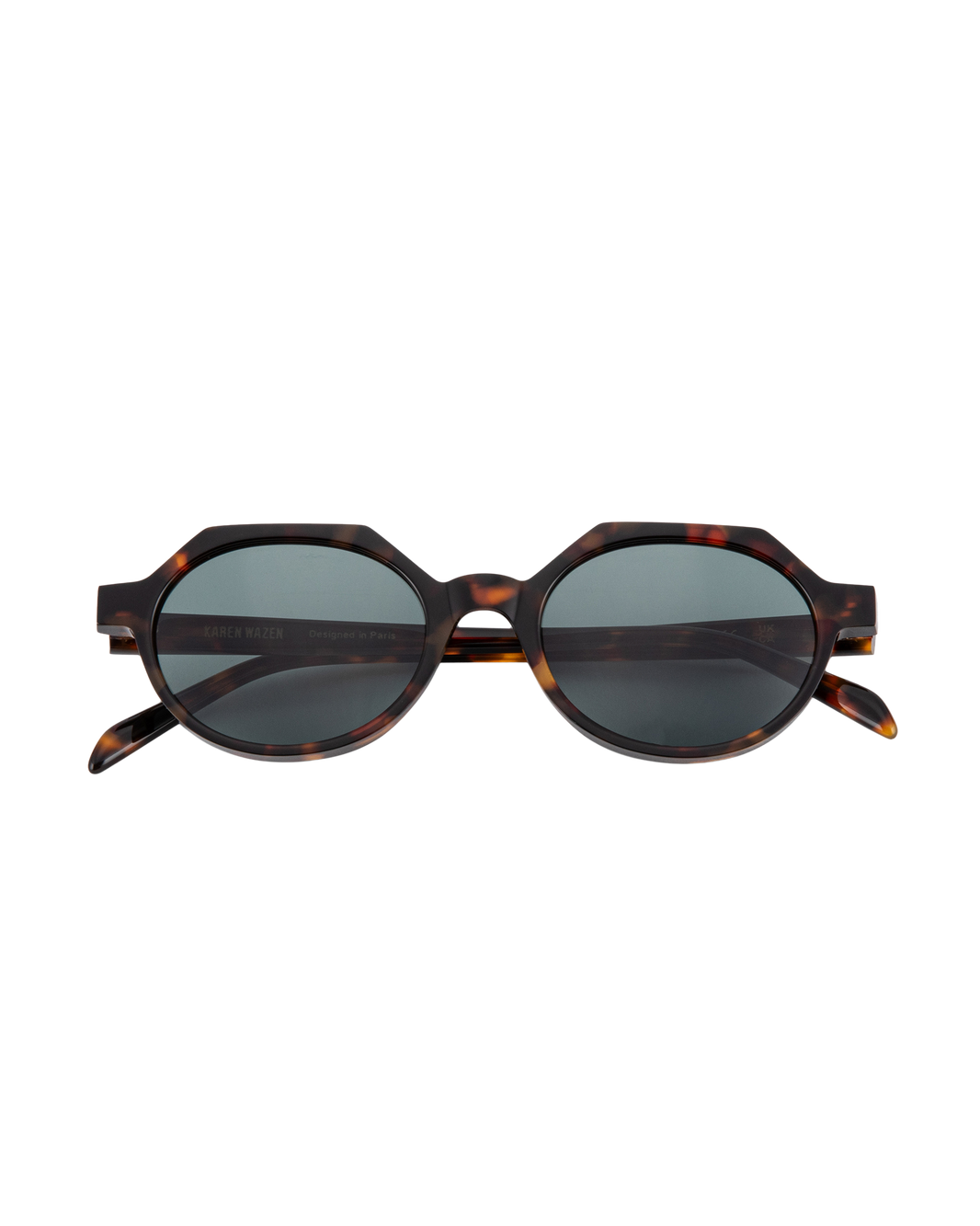 Drew - Green on Tortoise Sunglasses