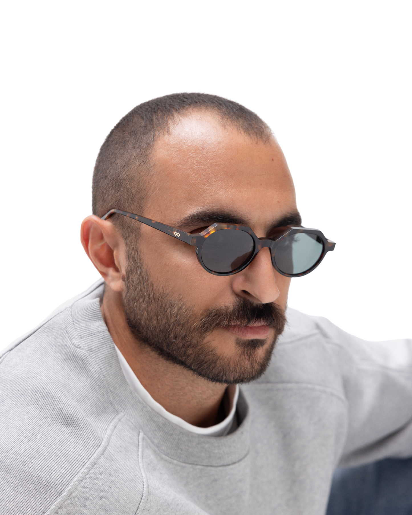 Drew - Green on Tortoise Sunglasses
