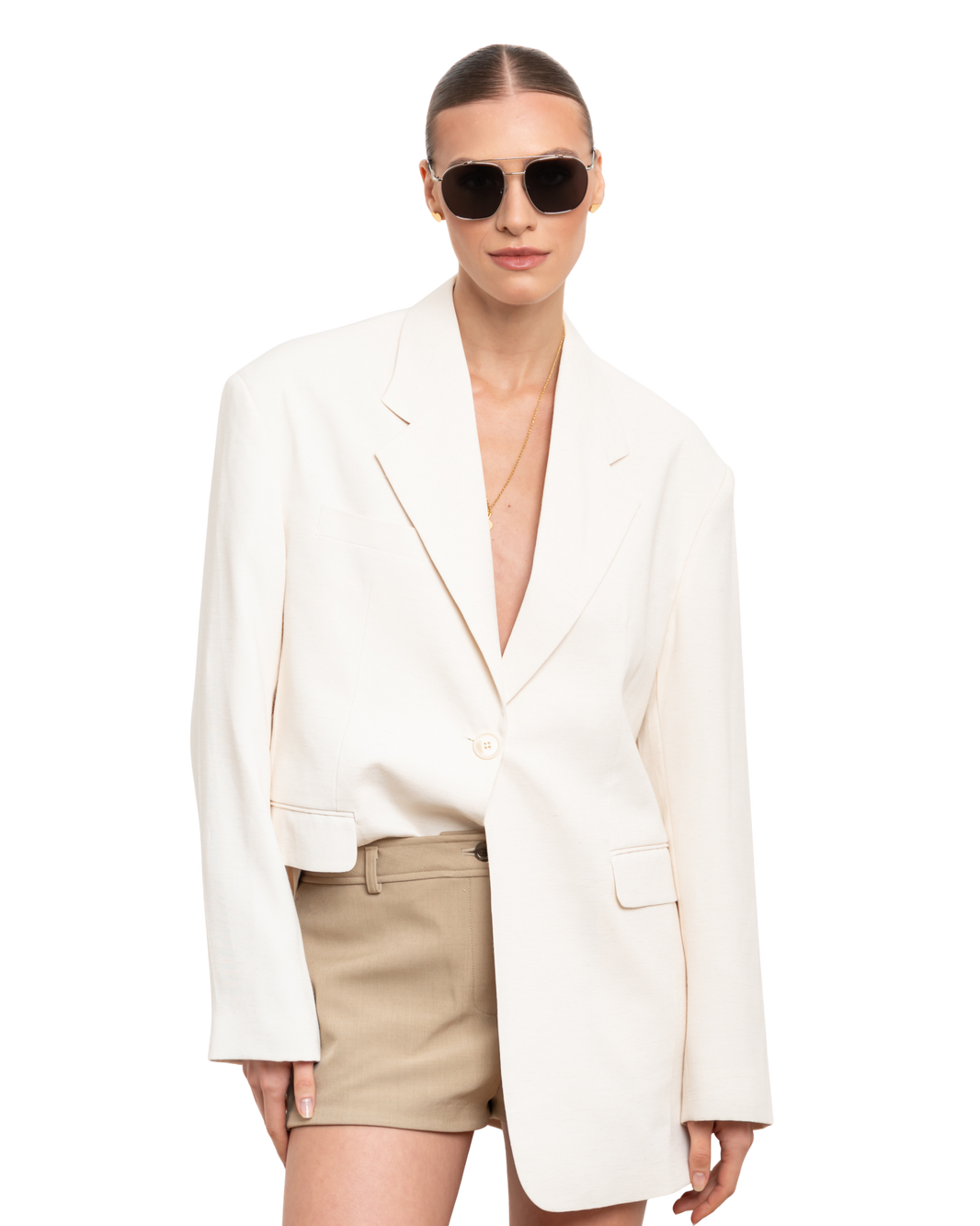 Best Sunglasses for Women – Ella Black on Silver, Available Online in USA, UK, Canada & UAE