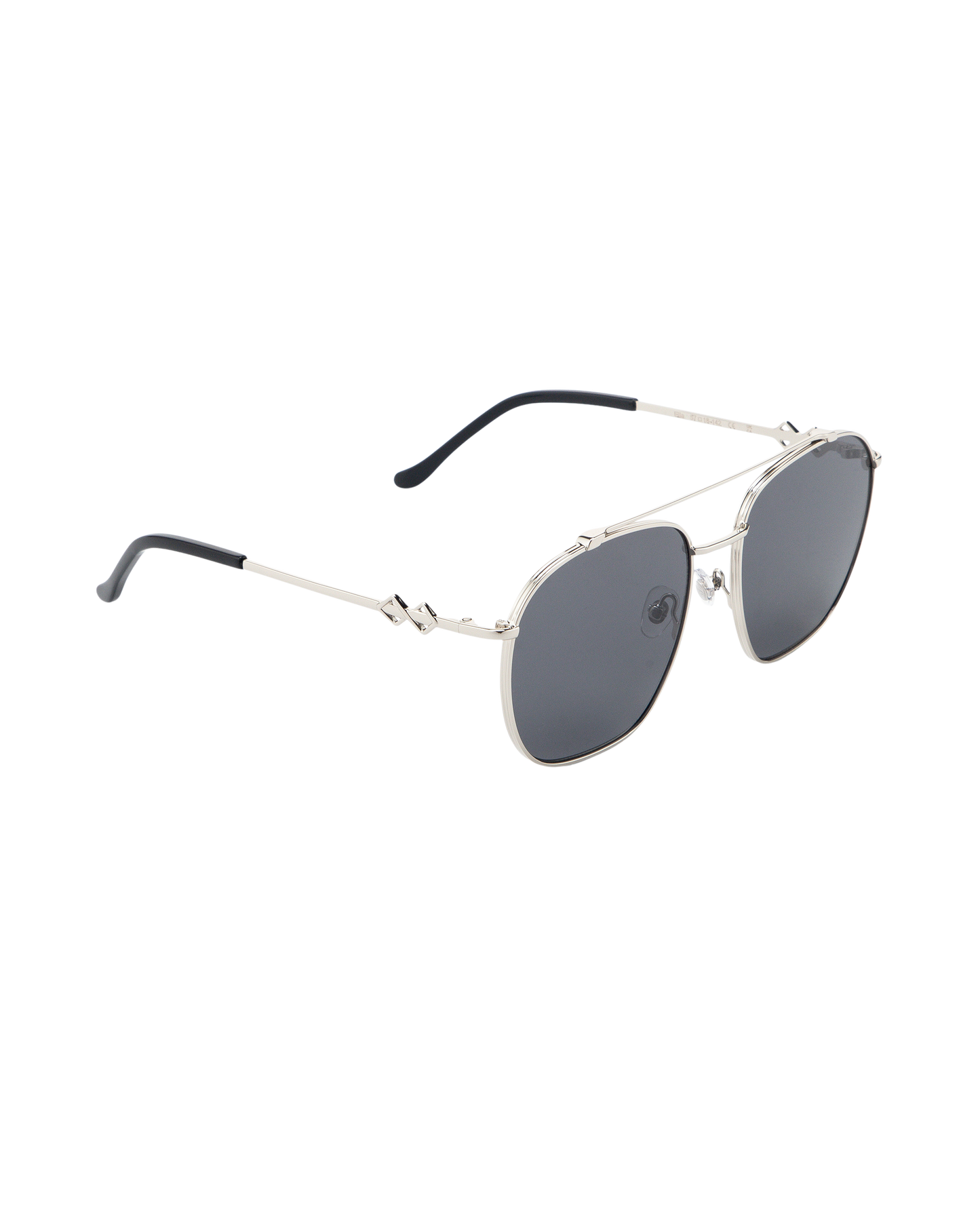 Get Women’s Sunglasses in Black on Silver Colour – Shop Online in USA, UK, Canada & United Arab Emirates