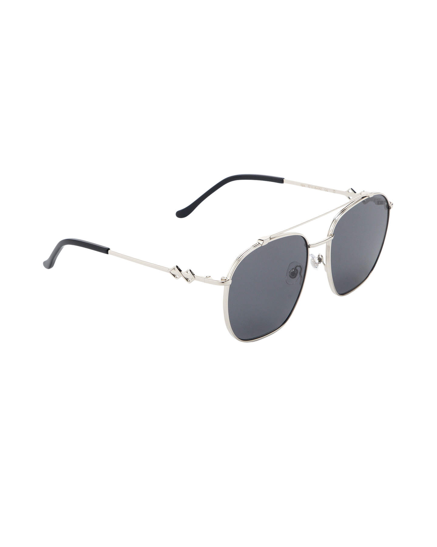 Get Women’s Sunglasses in Black on Silver Colour – Shop Online in USA, UK, Canada & United Arab Emirates