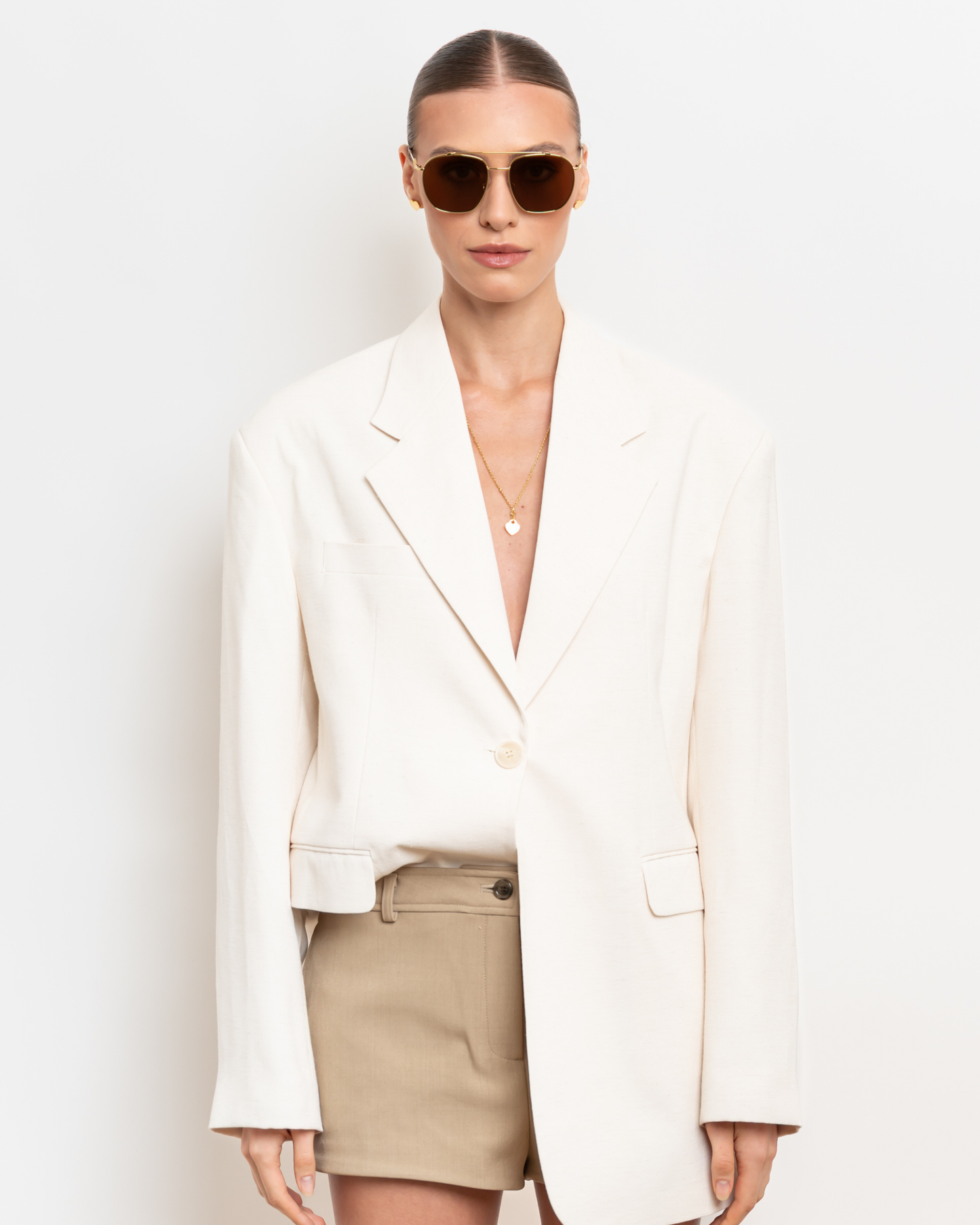Ella - Brown Sunglasses