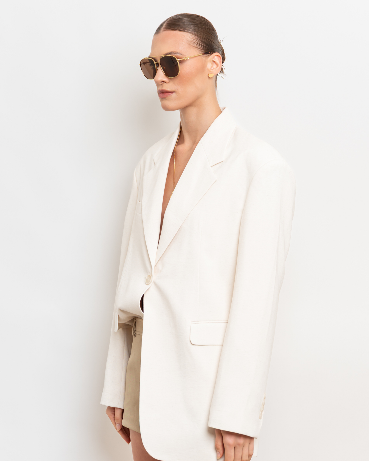 Ella - Brown Sunglasses