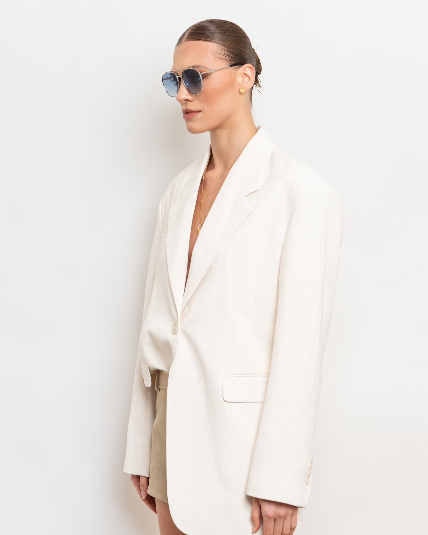 Ella - Light Blue Sunglasses