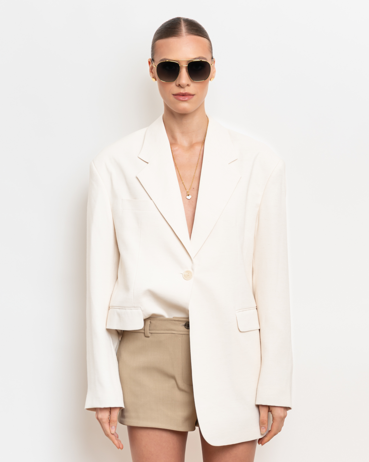 Ella - Light Green Sunglasses