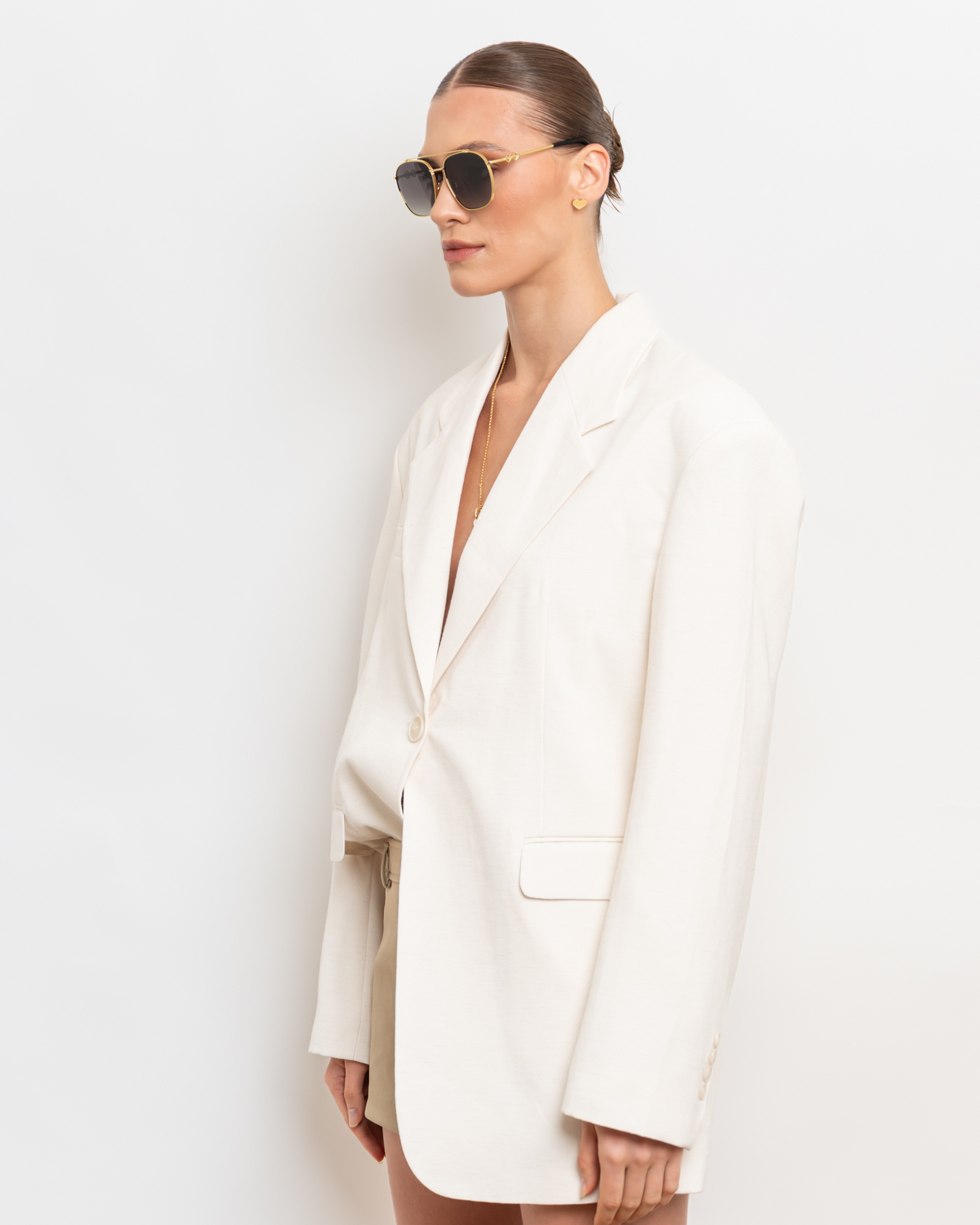 Ella - Light Green Sunglasses