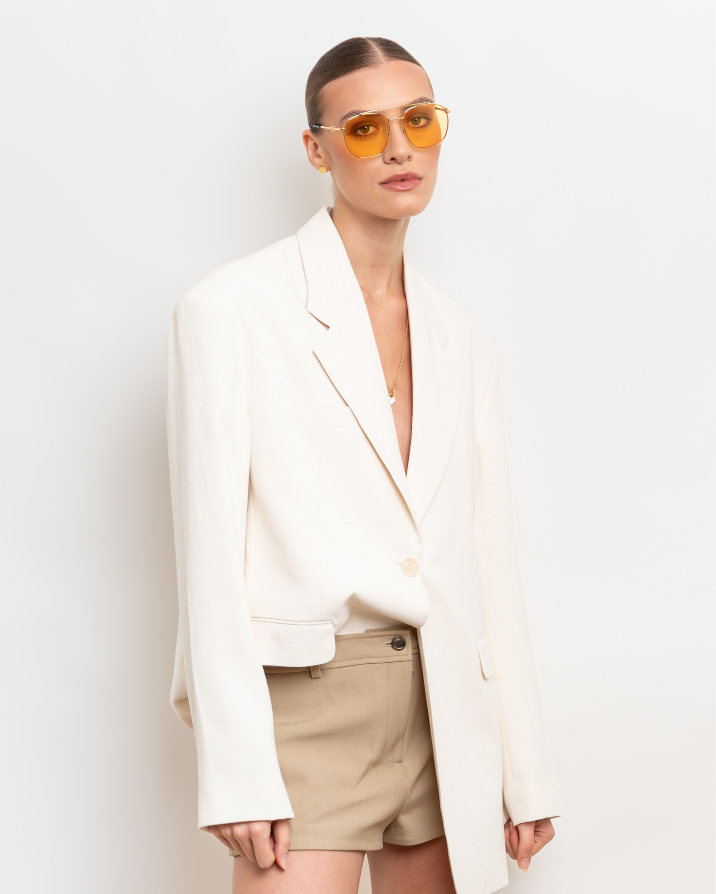 Ella - Yellow Sunglasses