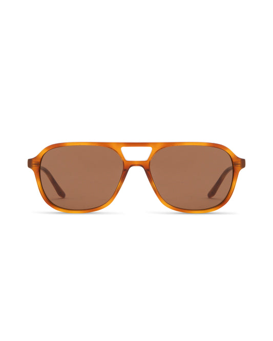 Elle - Honey Tortoise Sunglasses