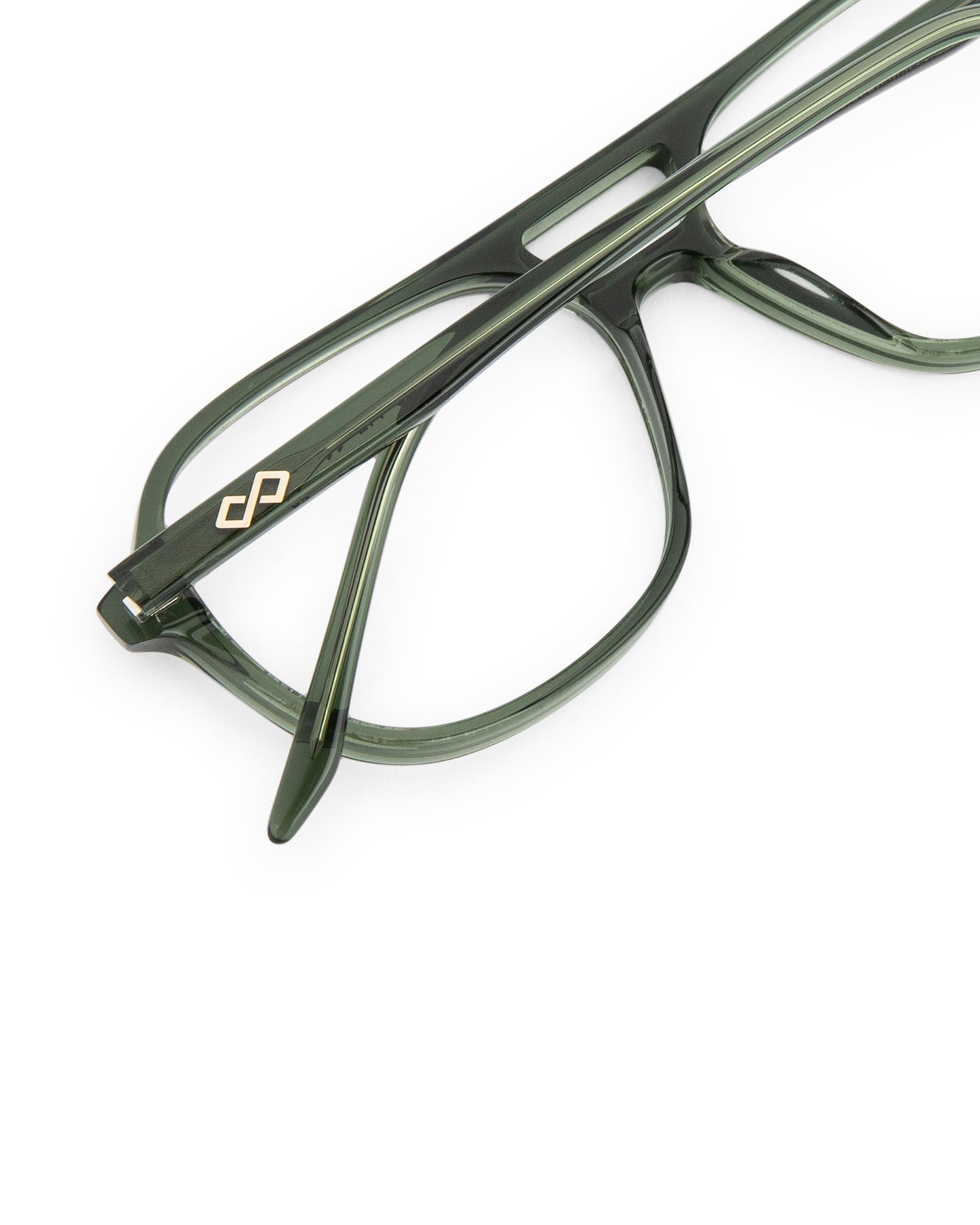 Elle - نظارات طبية باللون الزيتوني