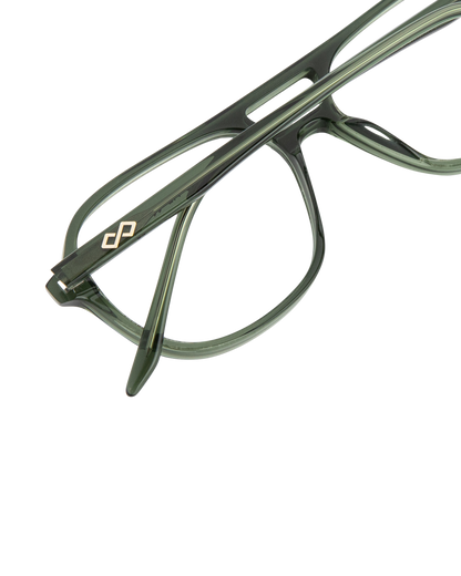 Elle - Olive Eyeglasses